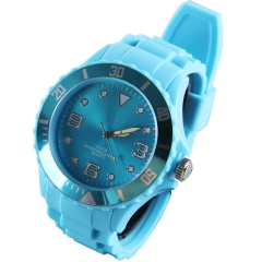 10ATM Relógio de pulso de silicone 43MM Unisex para presente de Natal Promot