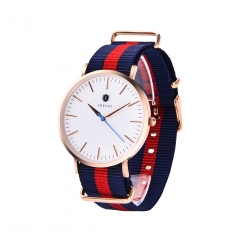 Relógio de pulso de alta qualidade Nato Nylon DW estilo unisex