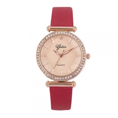 OEM Diamond vogue em aço inoxidável impermeável Ladies Watch