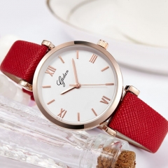 Promoção por atacado Lady Simple Waterproof Wrist Watch