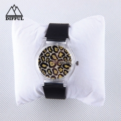 Silicon material strap silicone watch com mostrador digital círculo dial face em diferentes cores padrão de design specilal