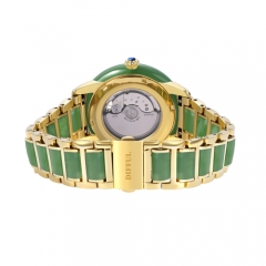 OEM retail luxury gift China tradicional Hetian jade watch